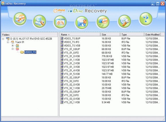 inDisc Recovery screenshot