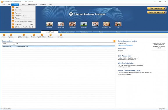 Internet Business Promoter (IBP) screenshot