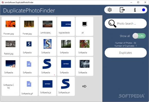 isimSoftware Duplicate Photo Finder screenshot