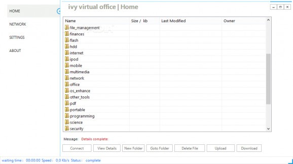 ivy virtual office screenshot