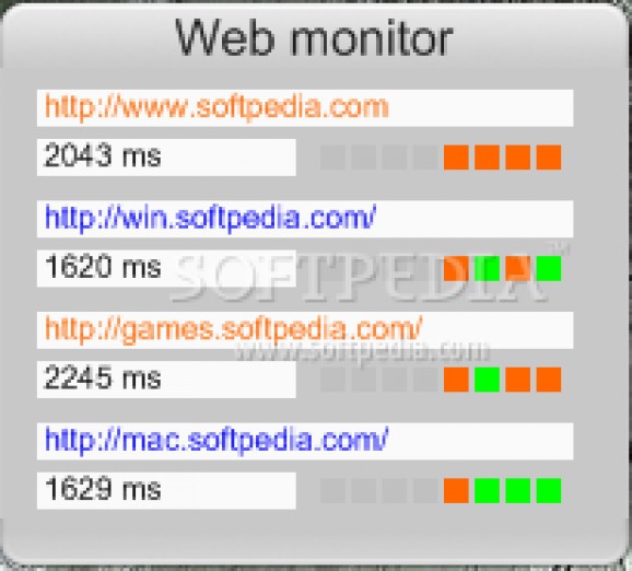 Web Monitor screenshot