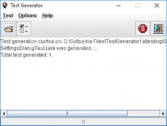 JUnit Test Generator screenshot