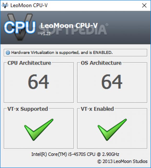 LeoMoon CPU-V screenshot