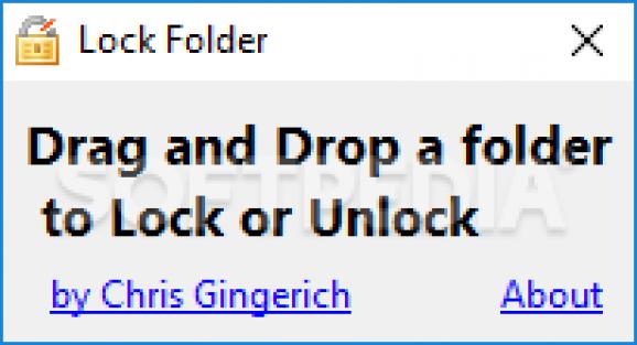 Lock Folder screenshot