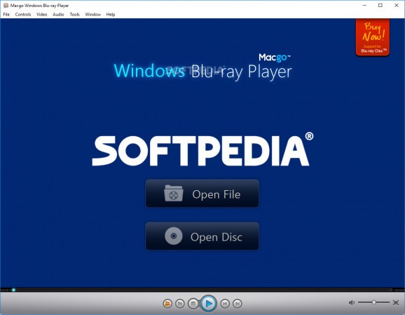 Macgo Windows Blu-ray Player screenshot