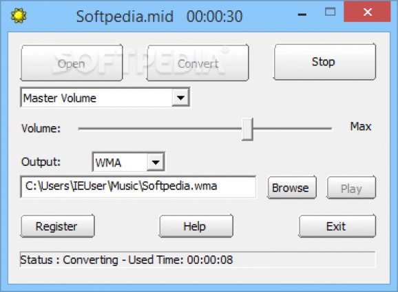 MIDI To MP3 Maker screenshot