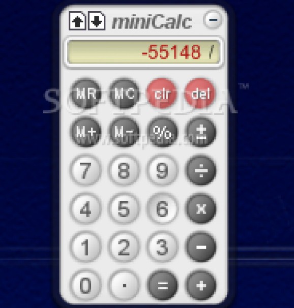 miniCalc screenshot