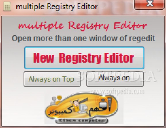 multiple Registry Editor screenshot