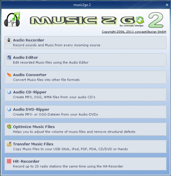 music2go screenshot