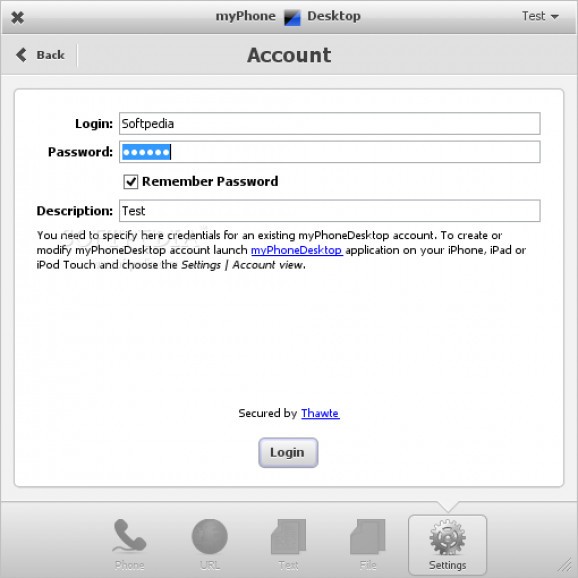 myPhoneDesktop screenshot