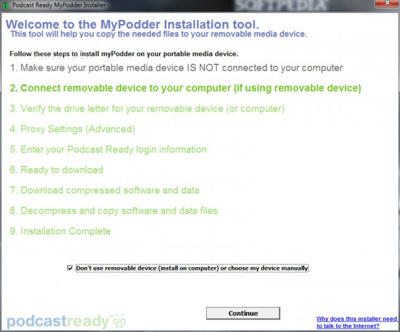 myPodder screenshot