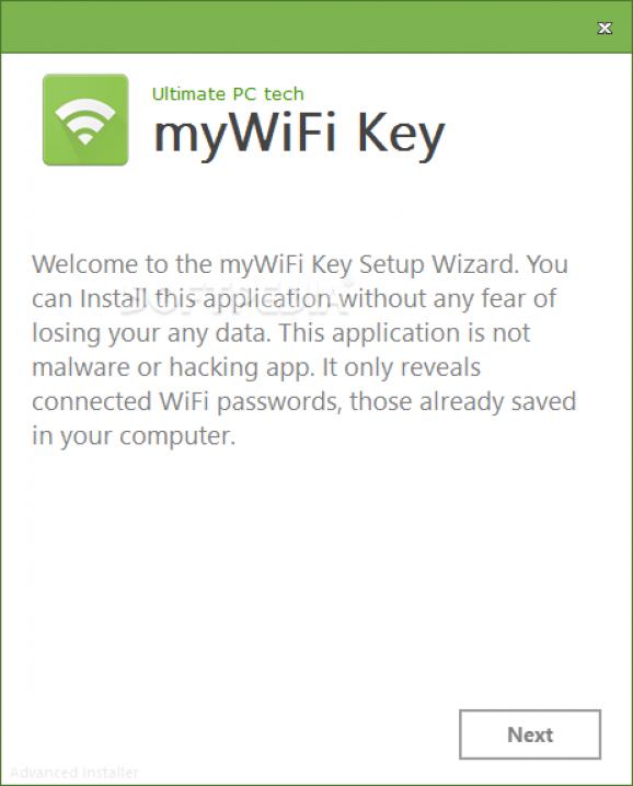 myWiFi Key screenshot