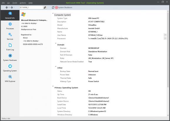 NetCrunch WMI Tool screenshot