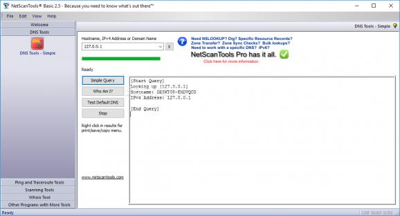 NetScanTools Basic screenshot