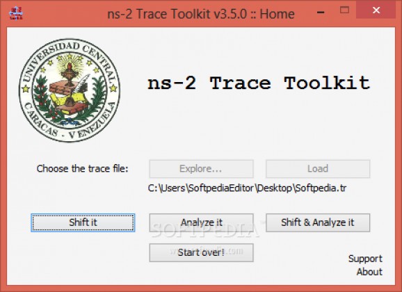 ns-2 Trace Toolkit screenshot