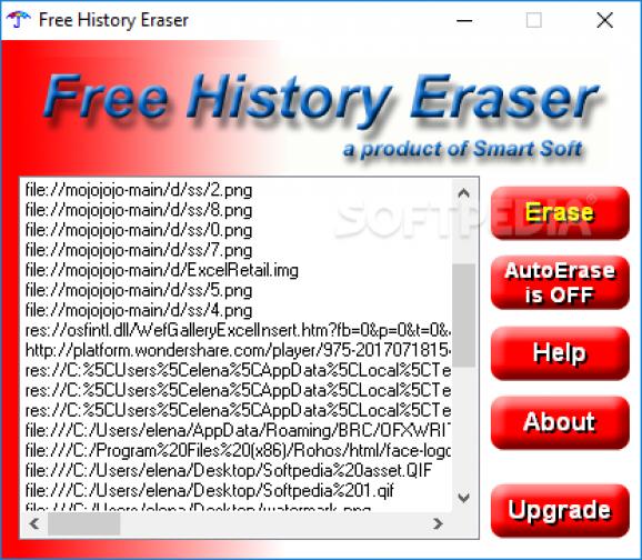 Free History Eraser screenshot