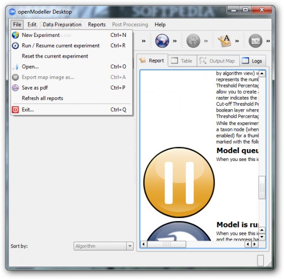 openModeller Desktop screenshot