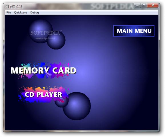 pSX Emulator screenshot