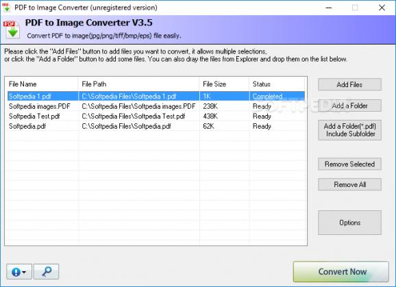 PDF to Image Converter screenshot
