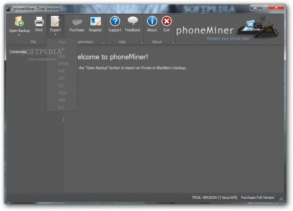 phoneMiner screenshot
