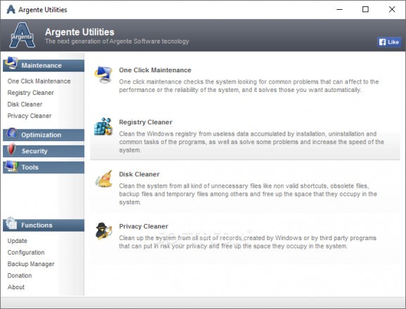 Portable Argente Utilities screenshot