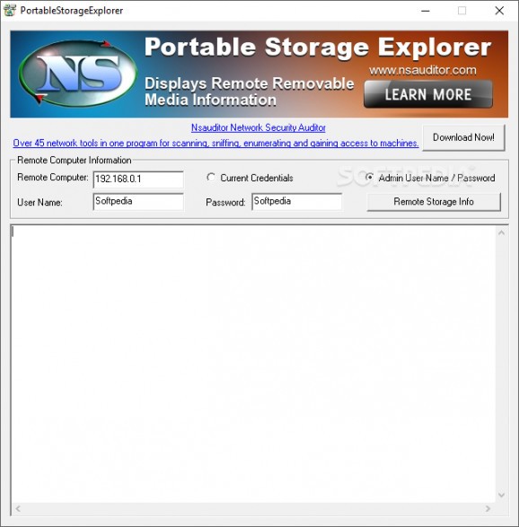 Portable Storage Explorer screenshot