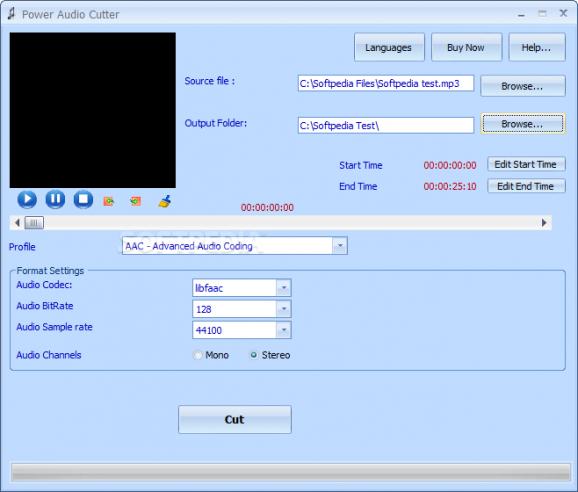 Power Audio Cutter screenshot