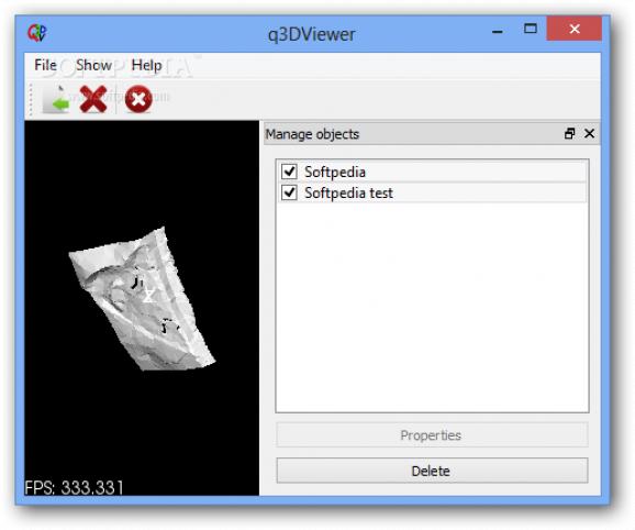 q3DViewer Portable screenshot