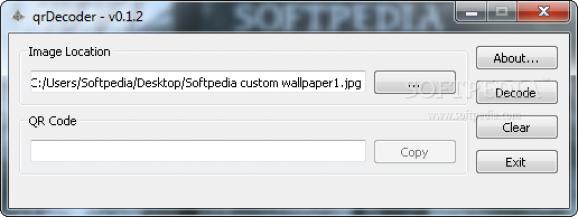 qrDecoder Portable screenshot