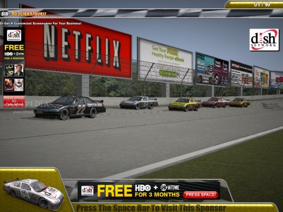 rs - COT Racecar Screensaver screenshot