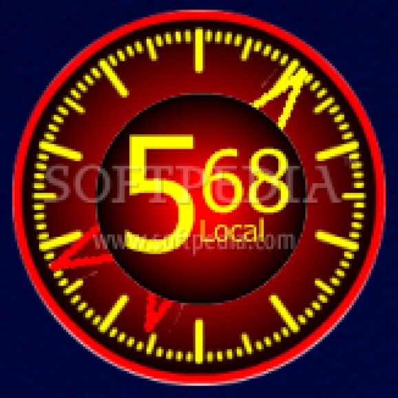 Decimal clock screenshot