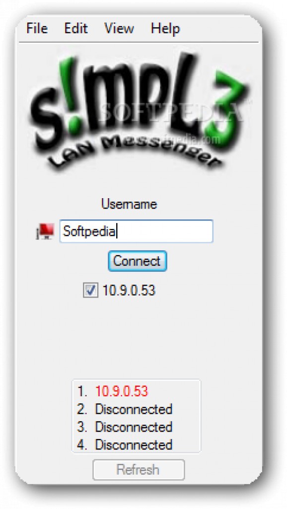 s!mpL3 LAN Messenger screenshot