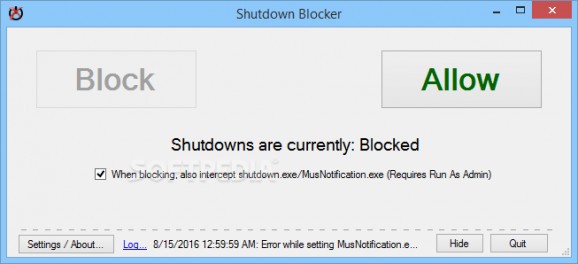 shutdownBlocker screenshot