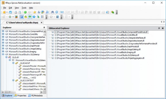 Spices.Net Obfuscator screenshot