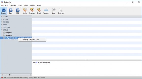SQLiteManager screenshot