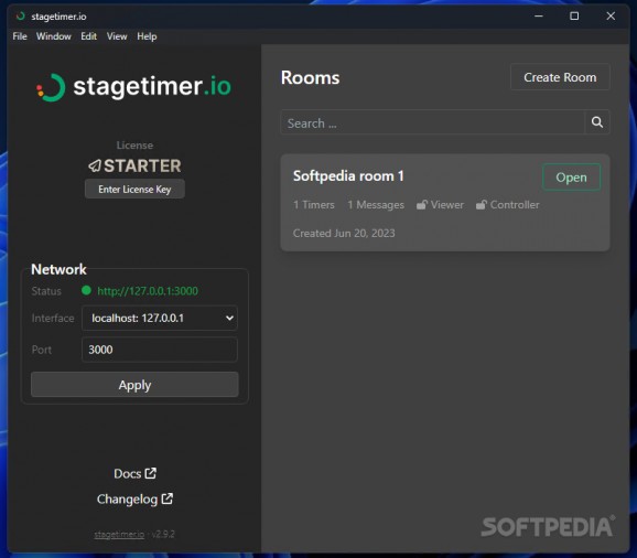 stagetimer.io screenshot