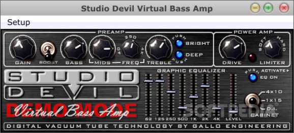 Studio Devil Virtual Bass Amp screenshot
