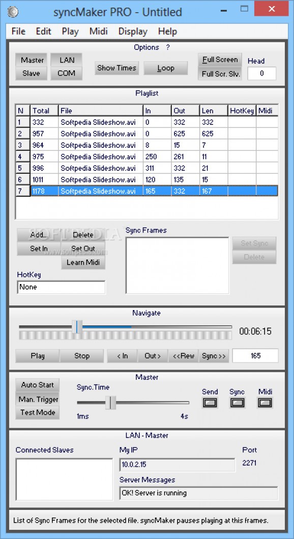 syncMaker PRO screenshot