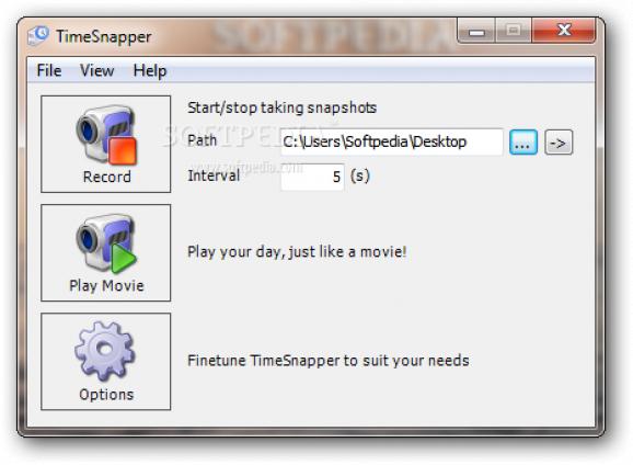 TimeSnapper screenshot