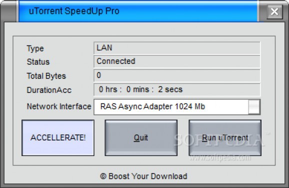 uTorrent SpeedUp Pro screenshot
