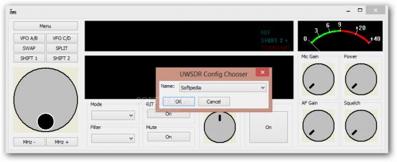uWave SDR screenshot