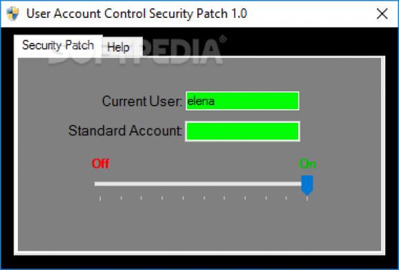 UAC Security Patch screenshot