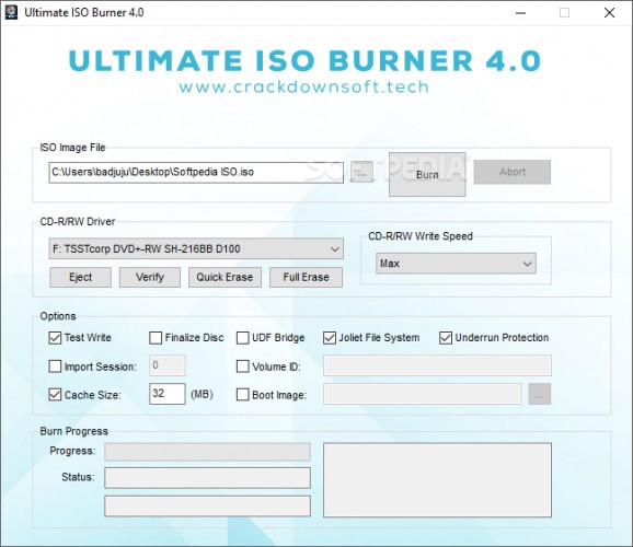 Ultimate ISO Burner screenshot
