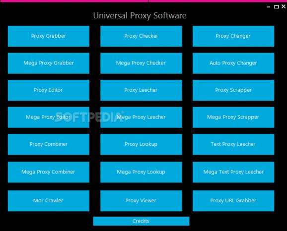 Universal Proxy Software screenshot