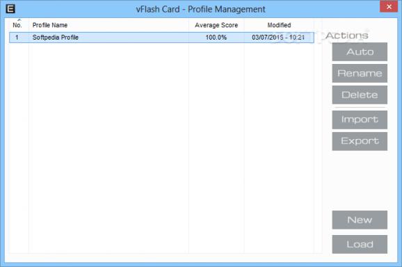 vFlash Card screenshot