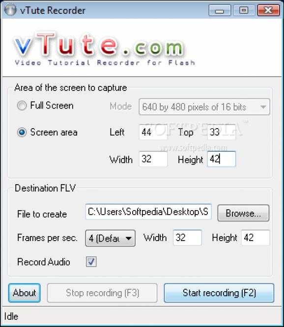 vTute Recorder screenshot