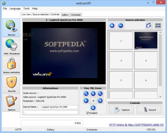 webcamXP screenshot