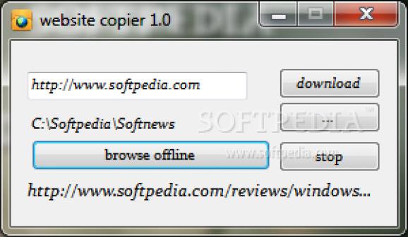 website copier screenshot