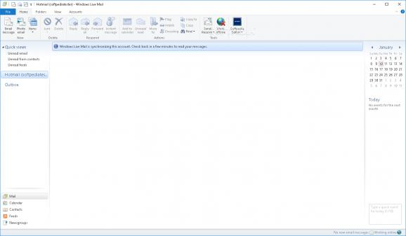 Windows Live Mail screenshot