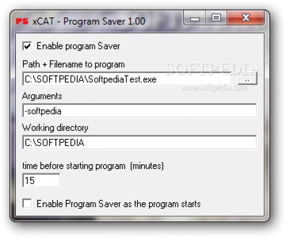 xCAT - Program Saver screenshot